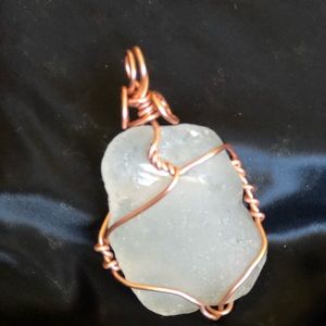 Sea glass necklace